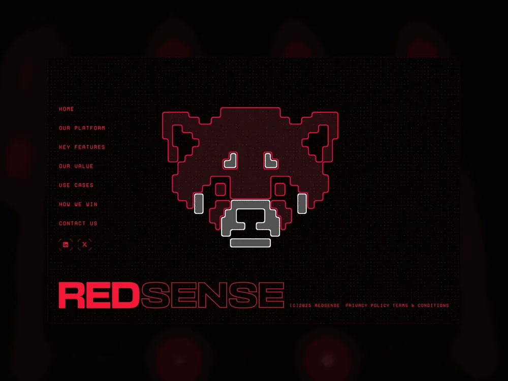 RedSense product interface