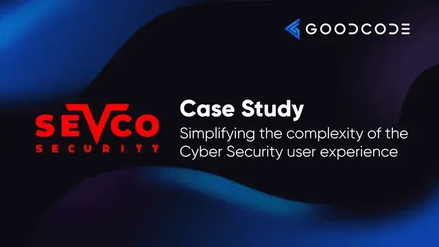 Cover illustration for Good Code's Impact on Sevco's Cybersecurity Interface Transformation