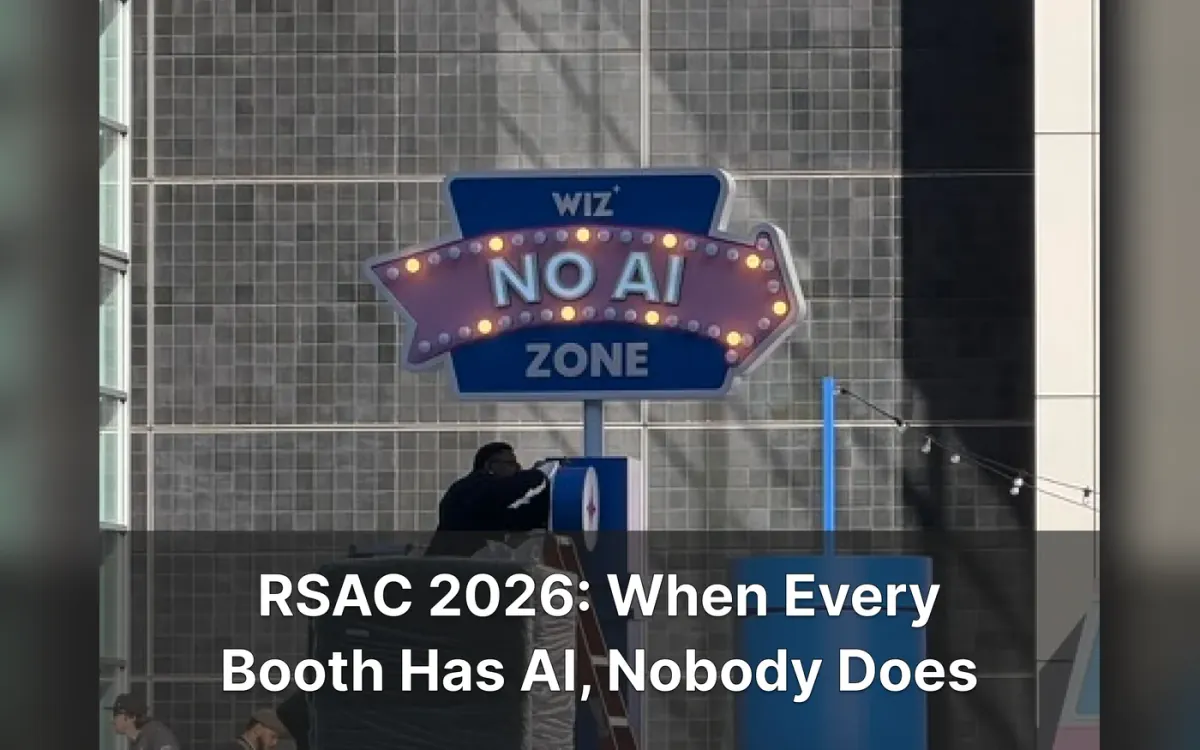 Cover illustration for RSAC 2026: When Every Booth Has AI, Nobody Does