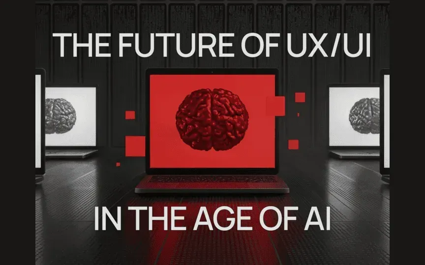 Cover illustration for The Future of UX/UI in the Age of AI