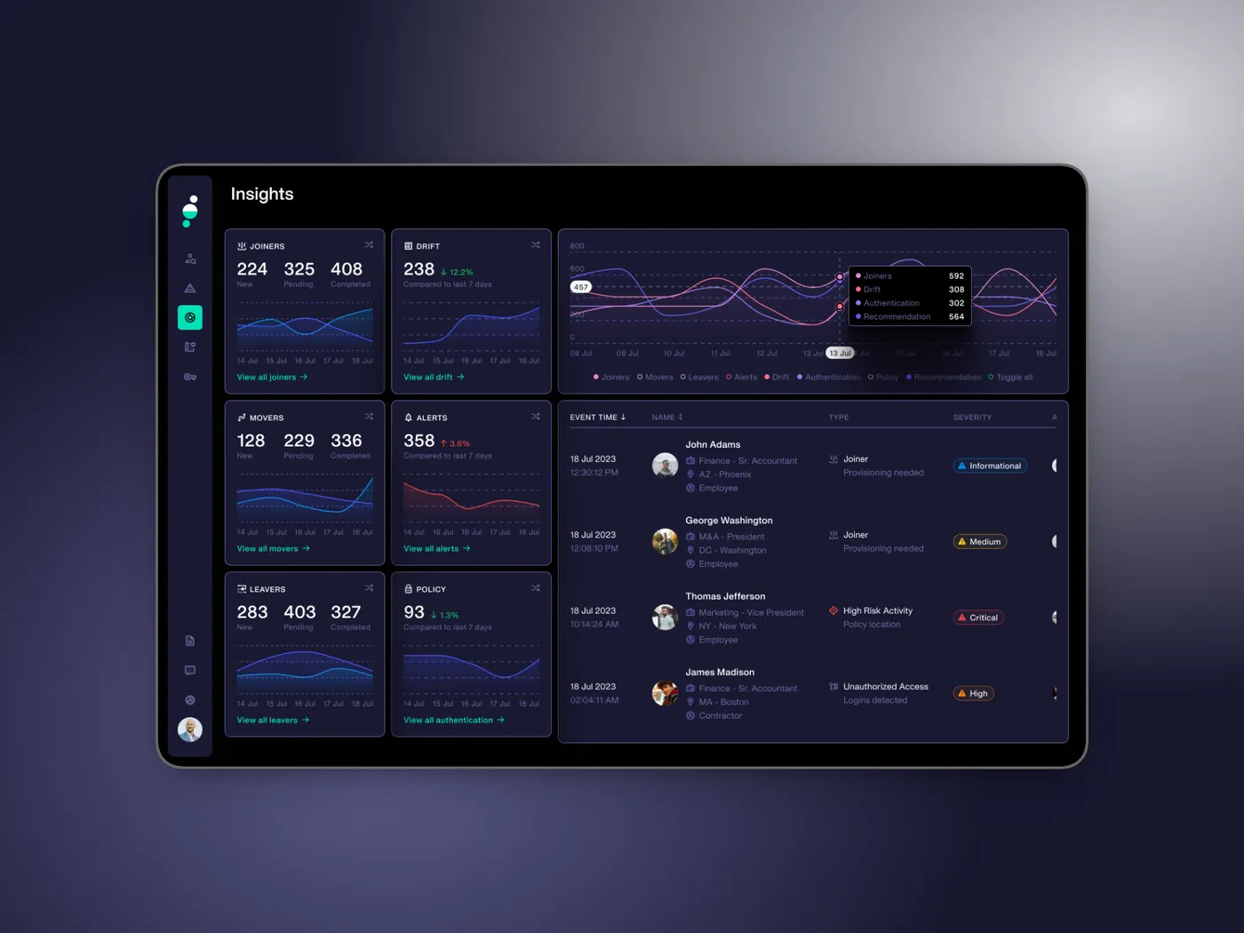 AKA — interface shot 2