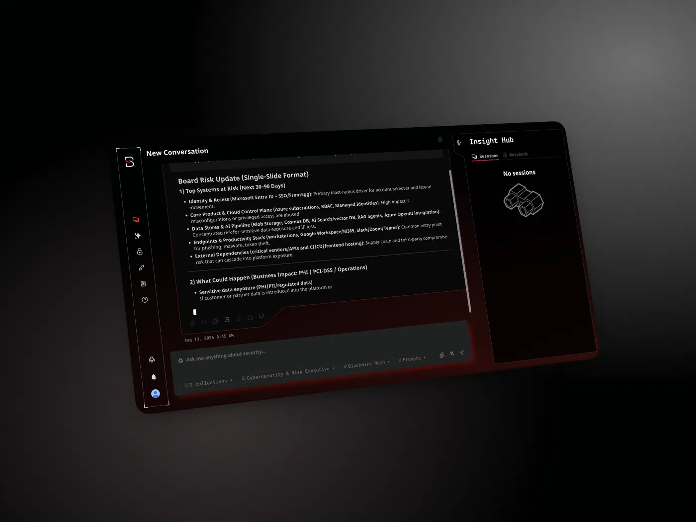 Blackwire Labs — interface shot 4