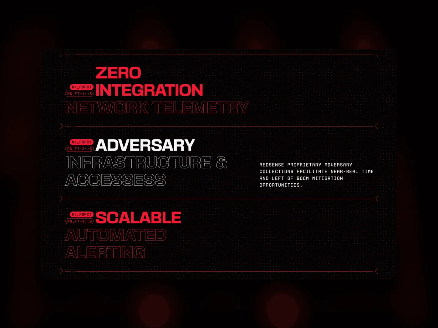 RedSense — interface shot 5