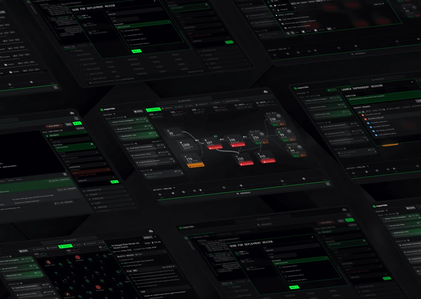 Supertide Security — interface shot 2